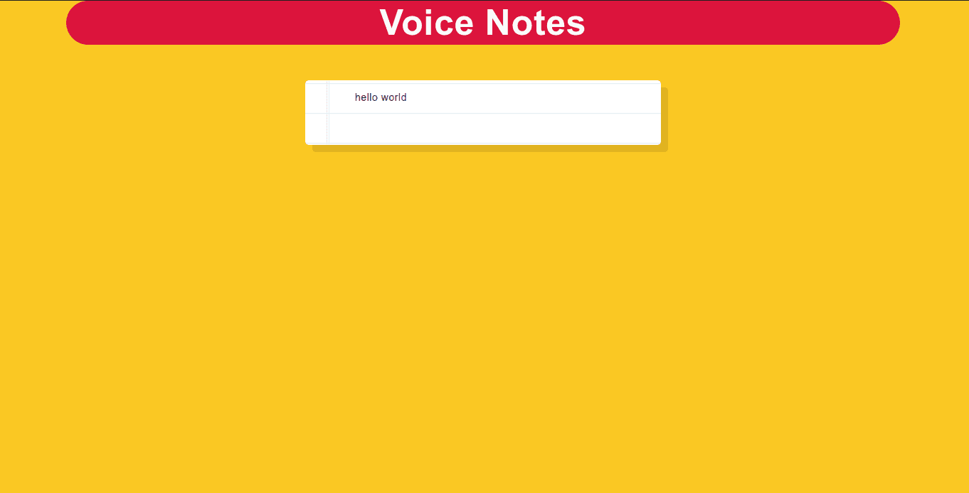 Voice Notes - Now write with voice